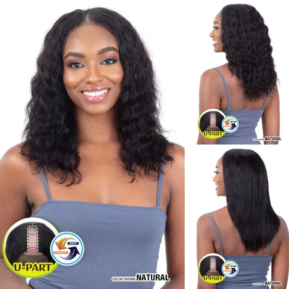 Shake-N-Go Human Hair Wet & Wavy Tru-2-U Part Wig - Tru-Loose Deep