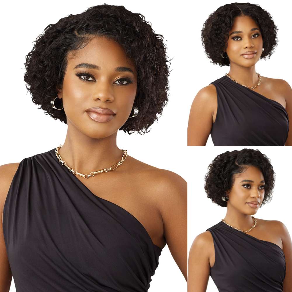 Outre MyTresses Black Label Human Hair Lace Frontal Wig - HH-VIRGIN DEEP BOB 8