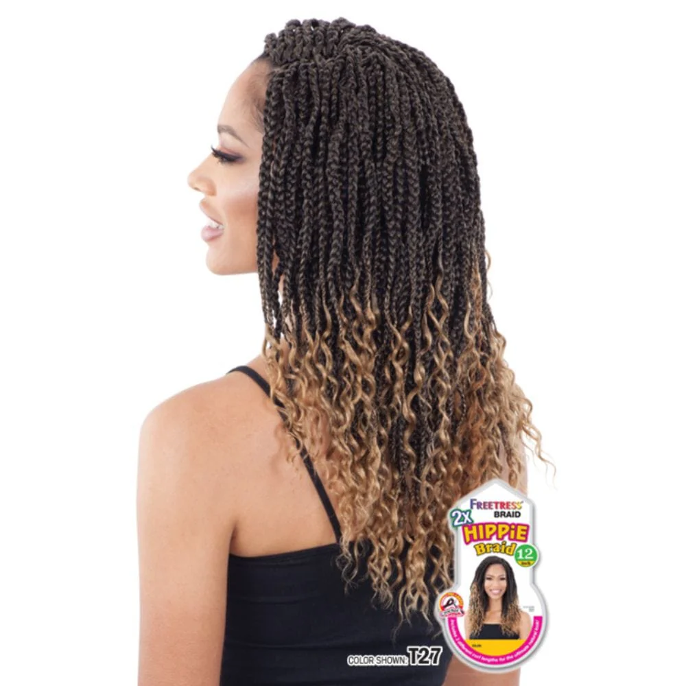 Freetress Crochet Braid - 2X Hippie Braid 12