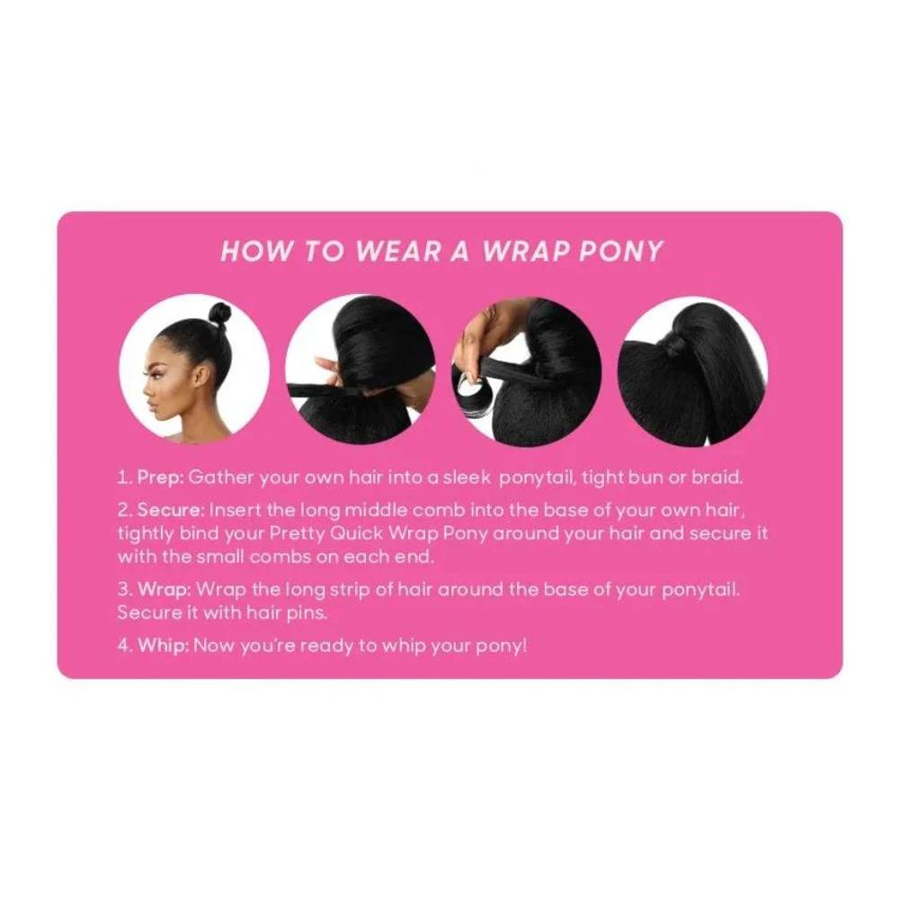 Outre Pretty Quick Wrap Ponytail - Loose Body 28