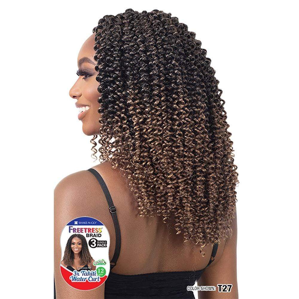FreeTress Braid - 3X Tahiti Water Curl 12