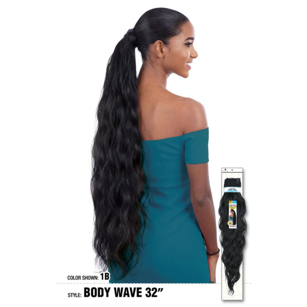 Wrap-Around Ponytail - Organique Pony Pro - Body Wave 32