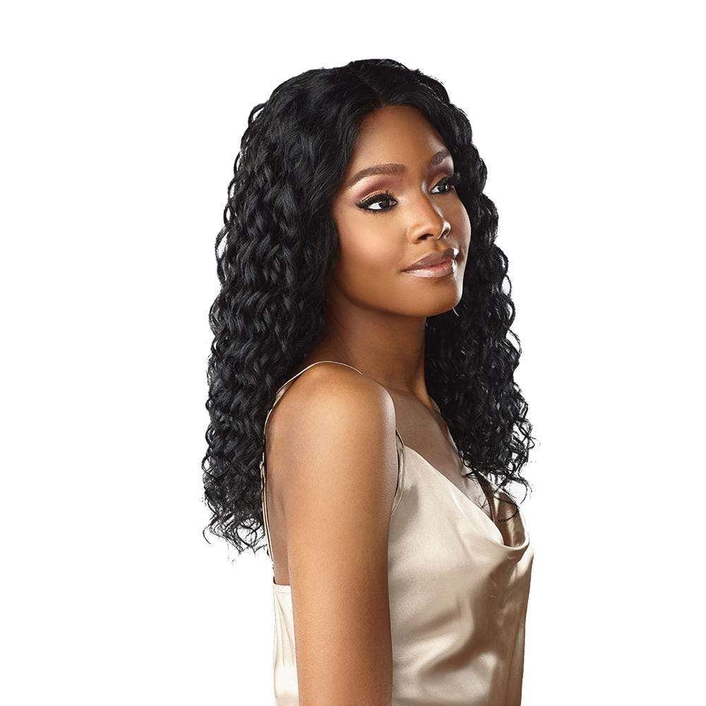 Sensationnel 12A Human Hair 13x4 HD Lace Wig - Natural Deep 18