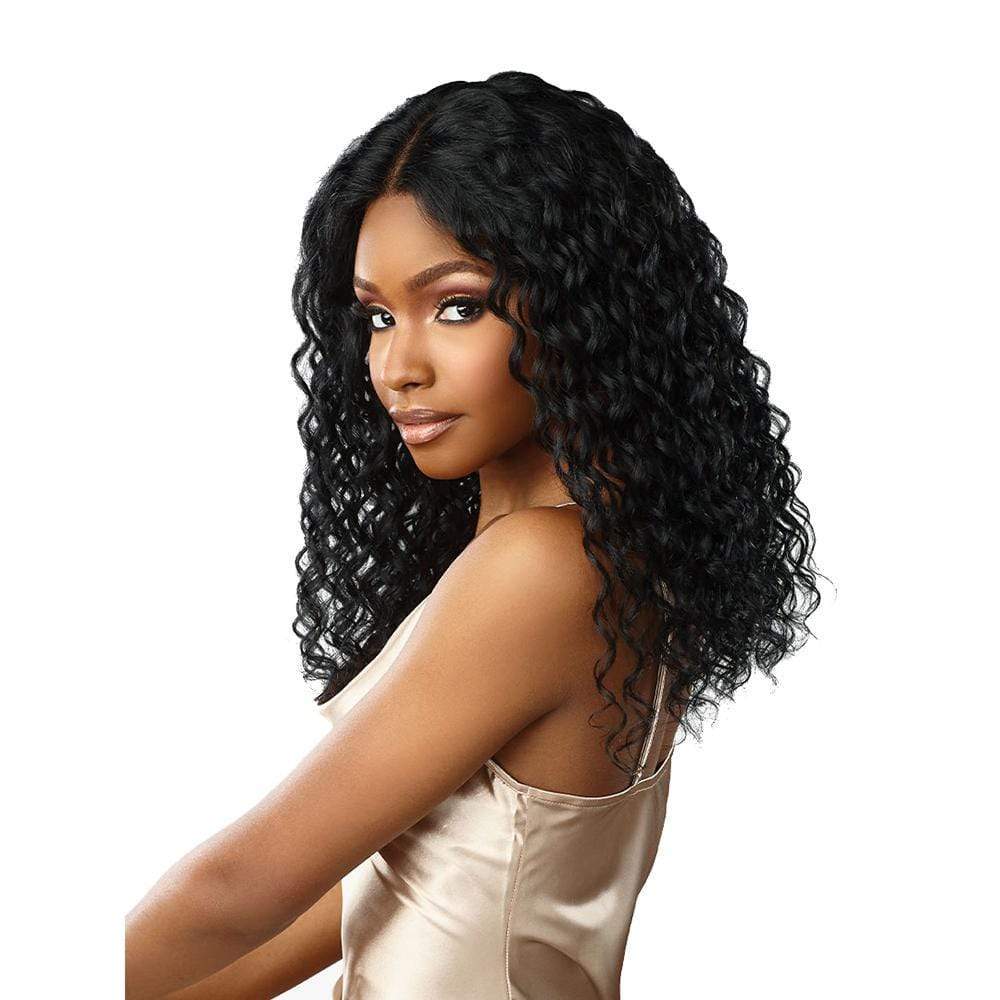 Sensationnel 12A Human Hair 13x4 HD Lace Wig - Natural Deep 18
