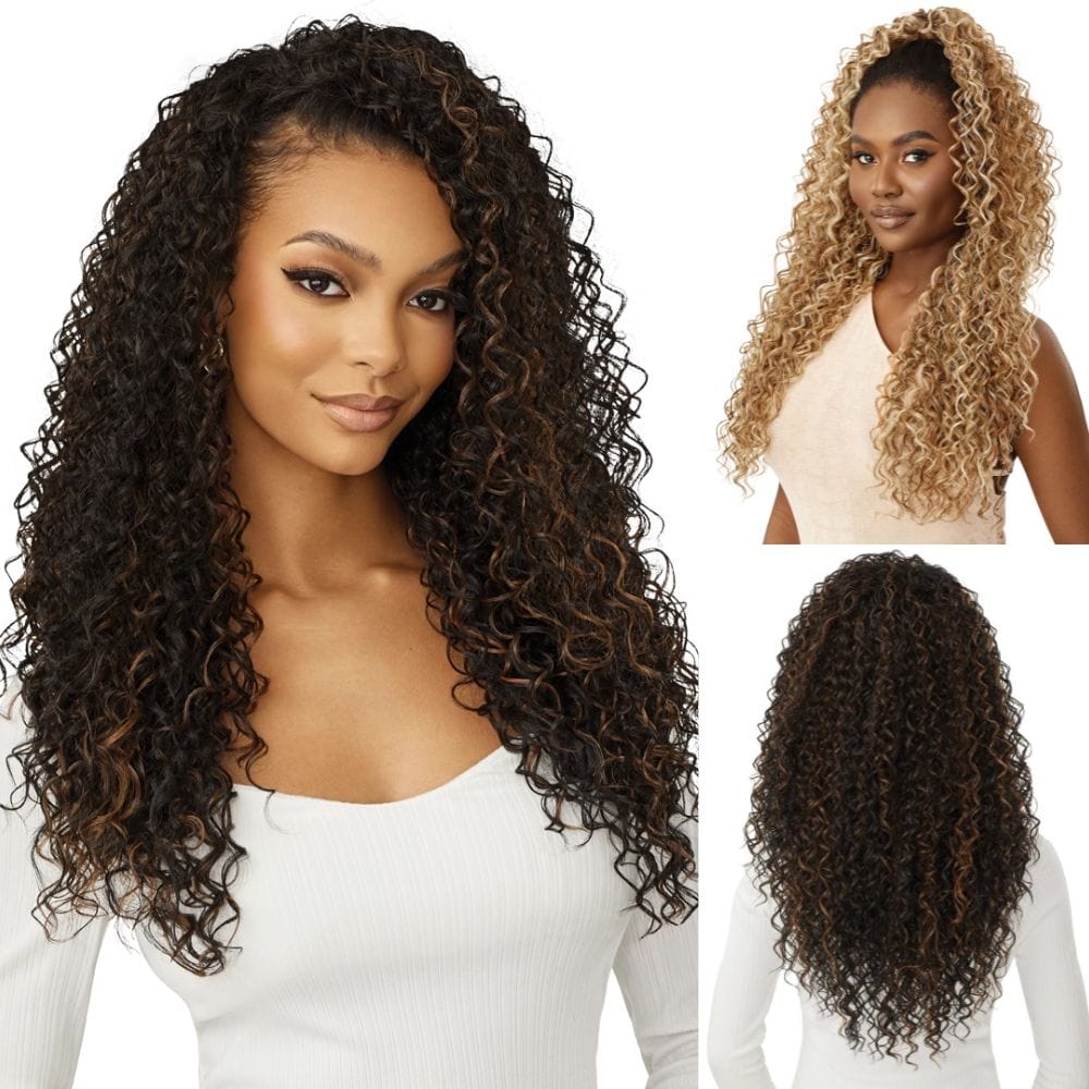 Outre Quick Weave Synthetic Half Wig - Lumi