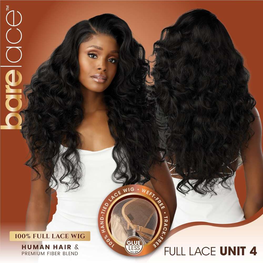 Sensationnel Bare Lace Glueless 100% Full Lace Wig - Unit 4