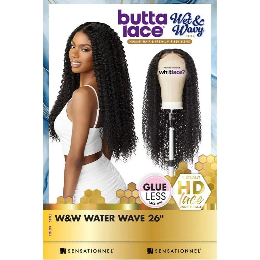 Sensationnel Butta HD Lace Front Wig - W&W Water Wave 26