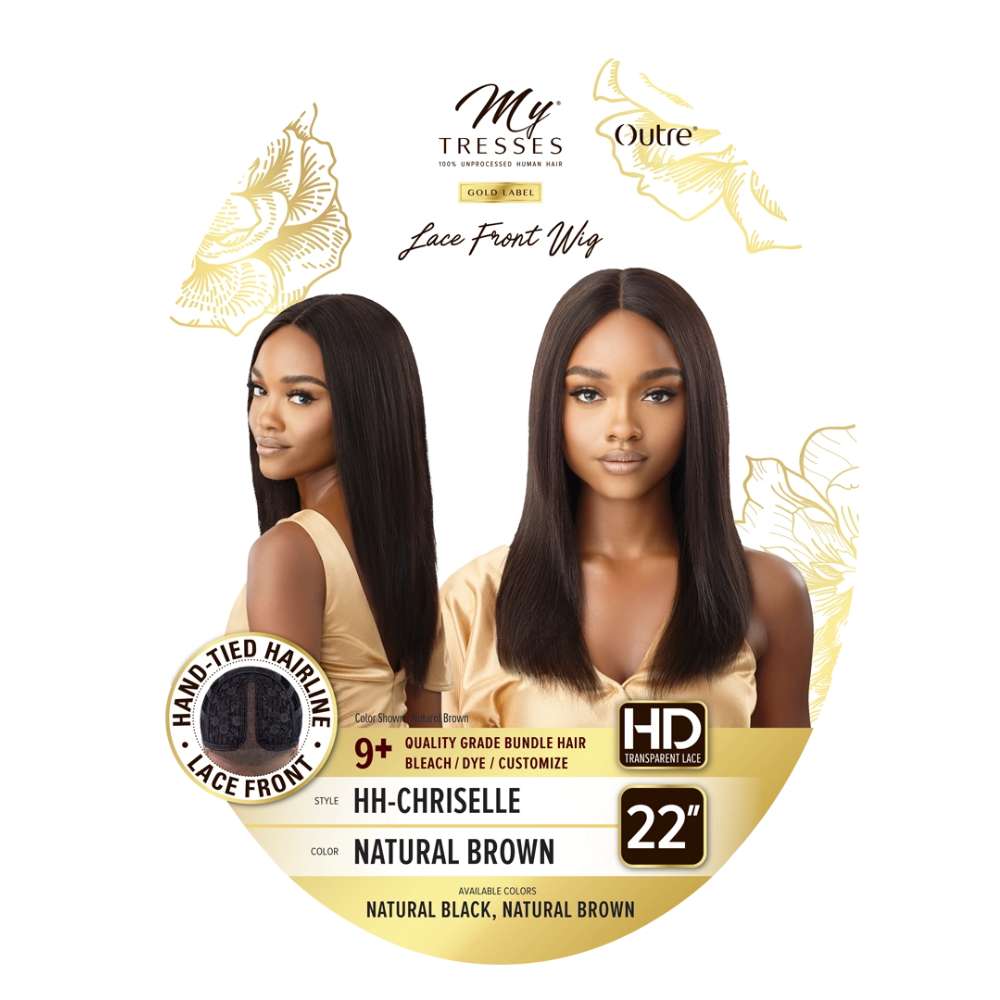 Outre MyTresses Gold Label 100% Human Hair HD Lace Front Wig - HH-Chriselle