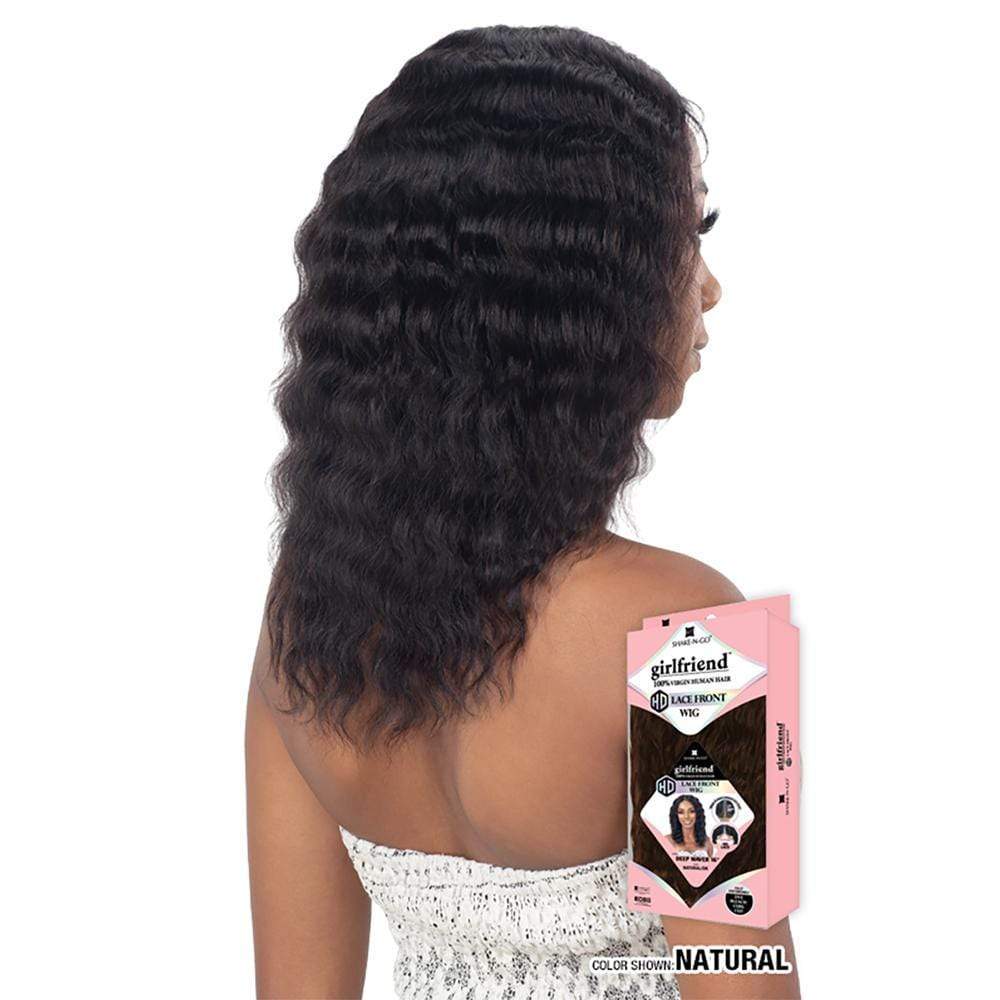 Shake-N-Go Girlfriend Human Hair Lace Front Wig - Deep Waver 16