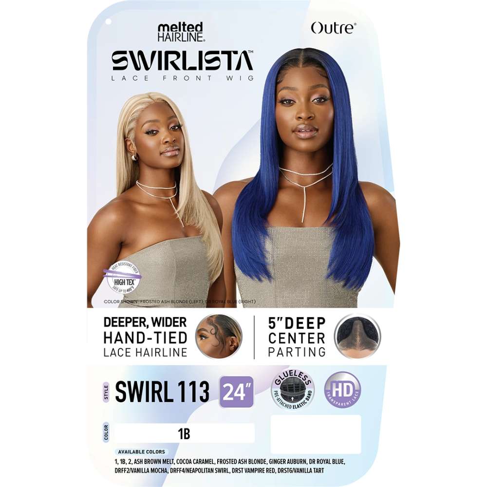 Outre Melted Hairline Swirlista HD Lace Front Wig - Swirl 113