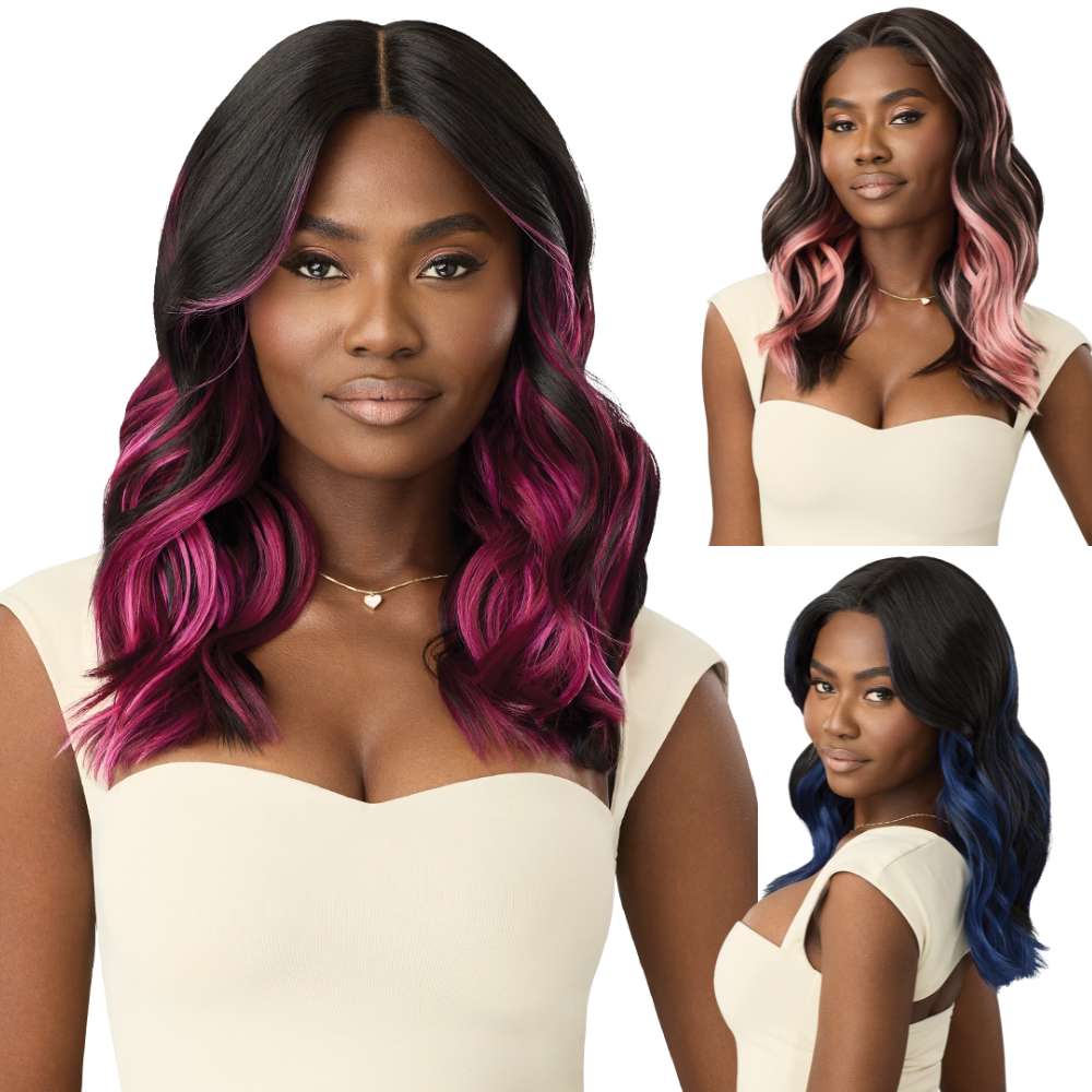 Outre Color Bomb Glueless HD Lace Front Wig - CB 101