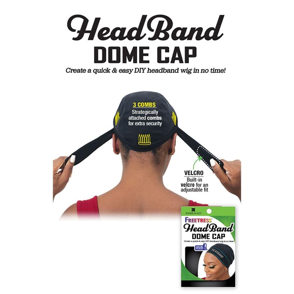 FreeTress Head Band Dome Cap - FBHDC