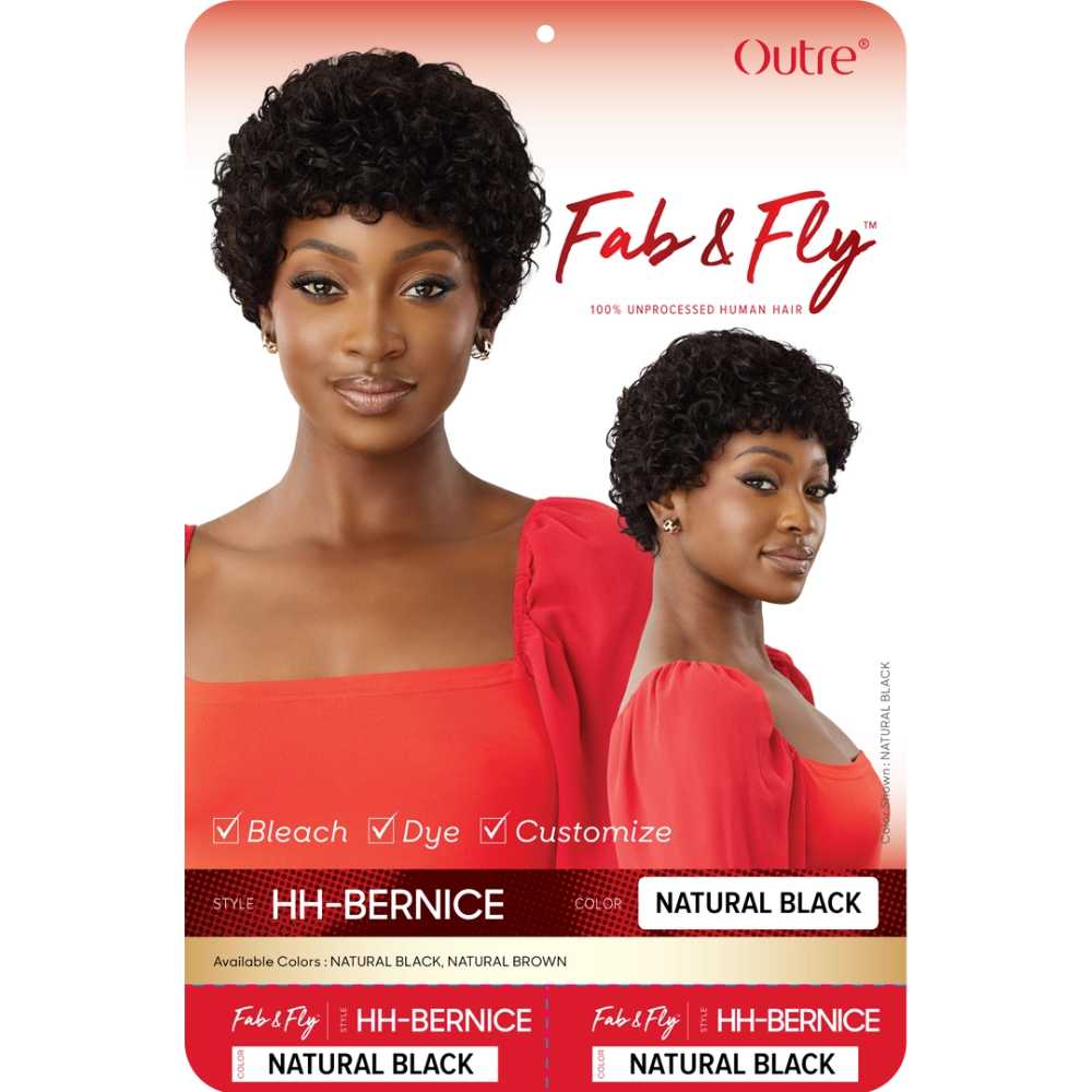 Outre Fab & Fly Unprocessed Human Hair Wig - HH-Bernice