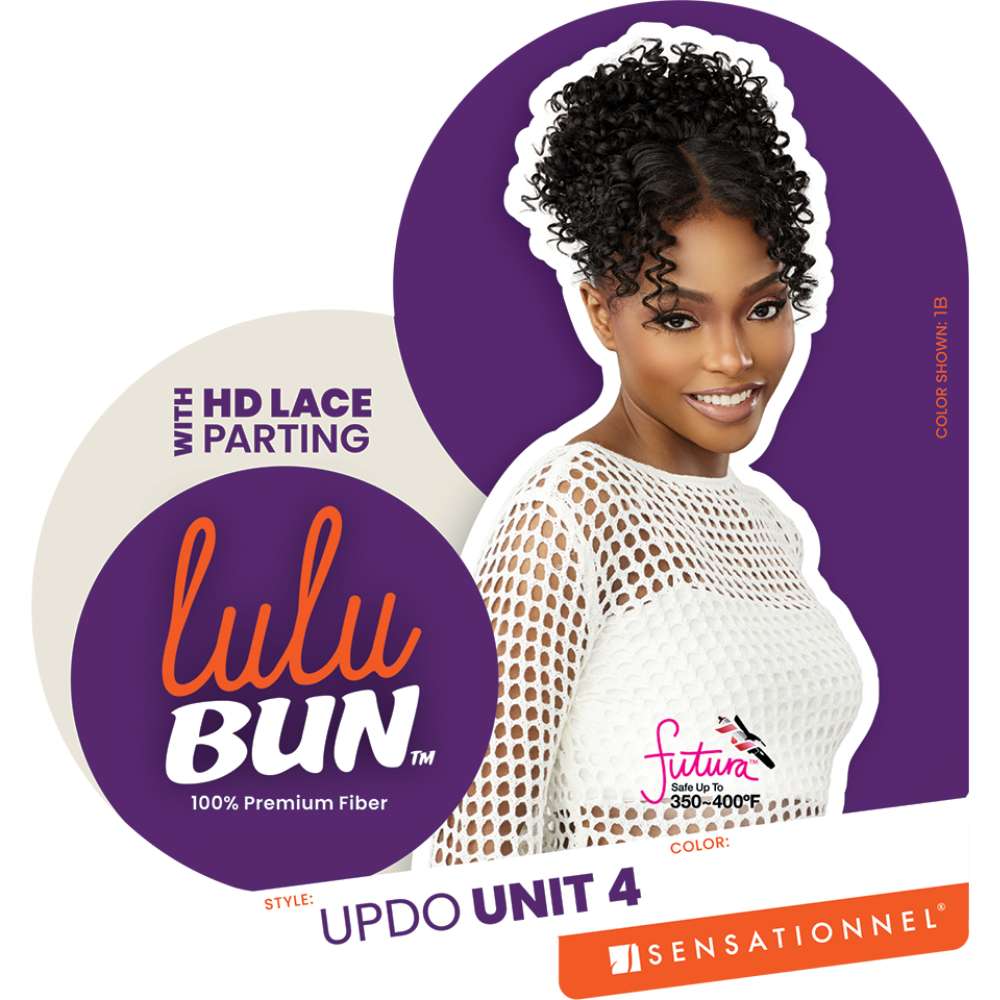 Sensationnel Lulu Bun Drawstring Cap - Updo Unit 4 (HD Lace Parting)