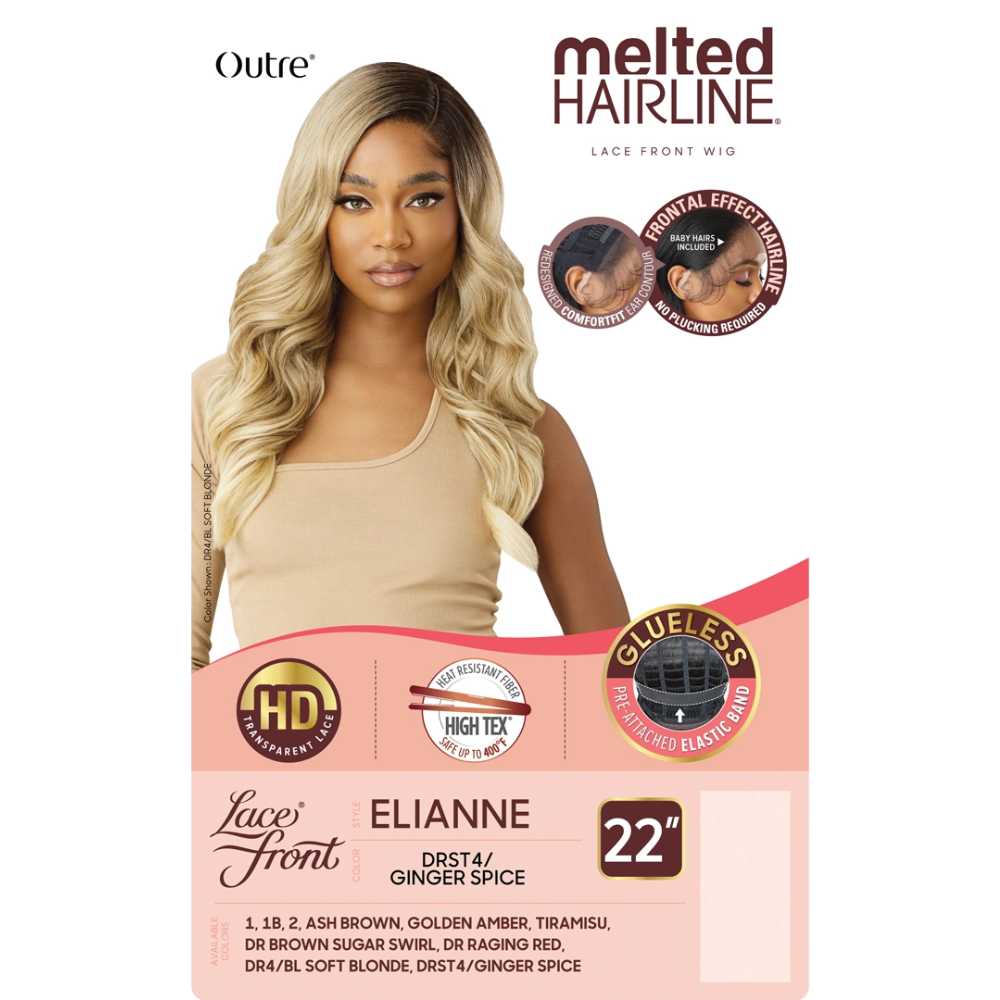 Outre Melted Hairline Synthetic Lace Front Wig - Elianne