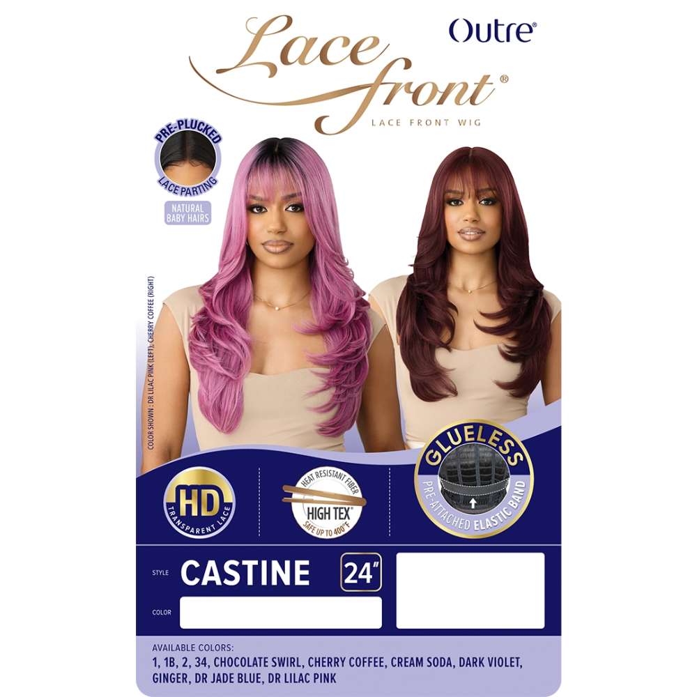 Outre Glueless HD Transparent Basic Lace Front Wig - Castine
