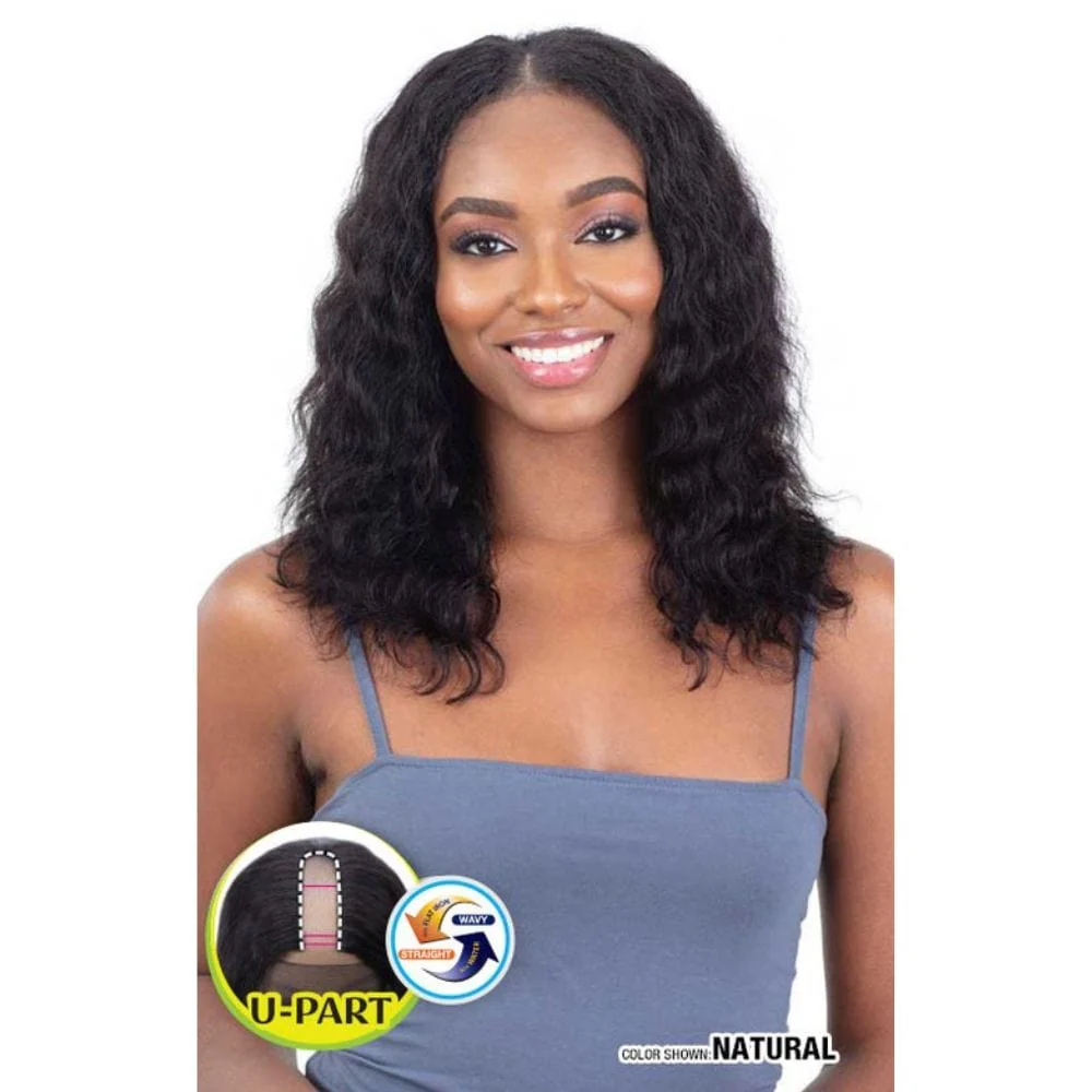Shake-N-Go Human Hair Wet & Wavy Tru-2-U Part Wig - Tru-Loose Deep