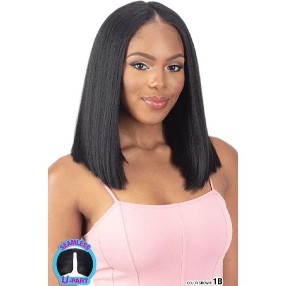 Shake-N-Go Organique U-Part Wig - Natural Yaky Straight 14