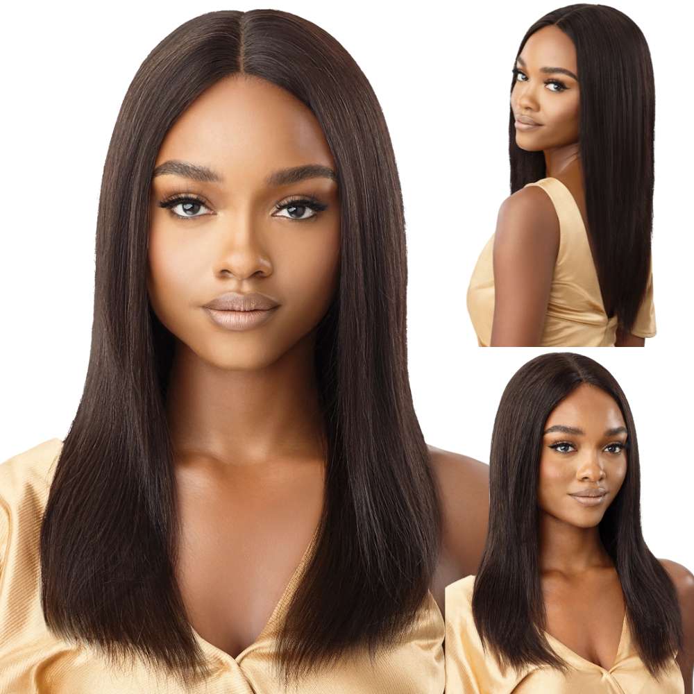 Outre MyTresses Gold Label 100% Human Hair HD Lace Front Wig - HH-Chriselle
