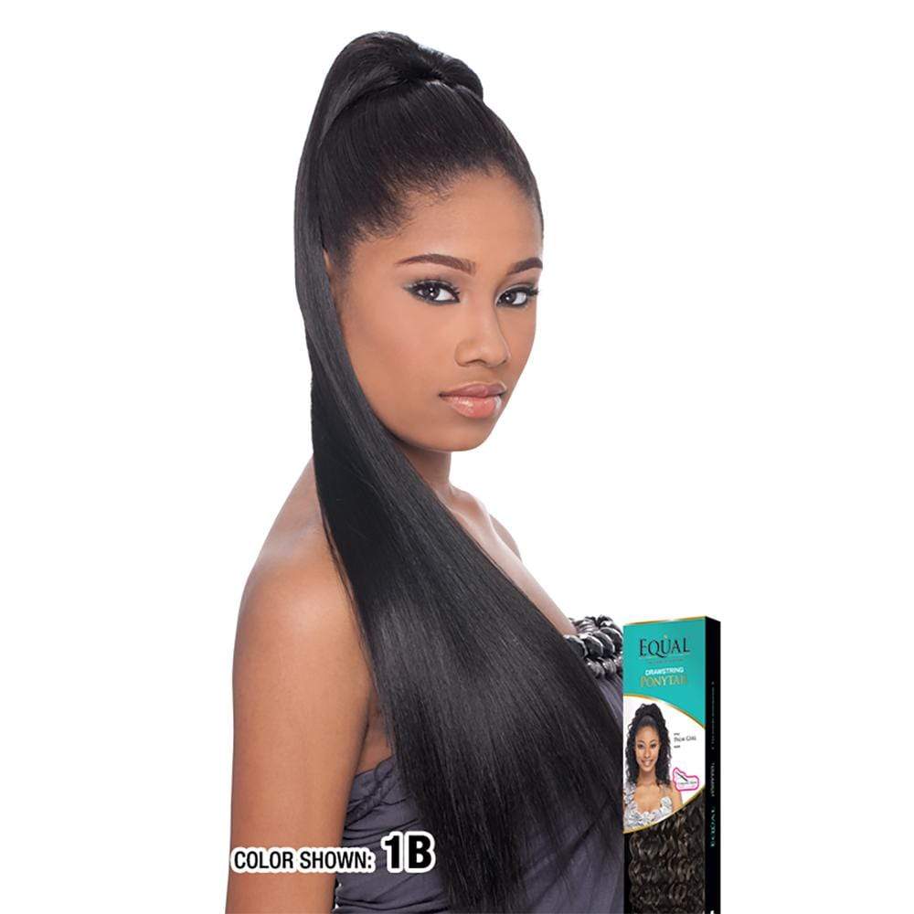 Equal Drawstring Ponytail - Yaky Straight 24