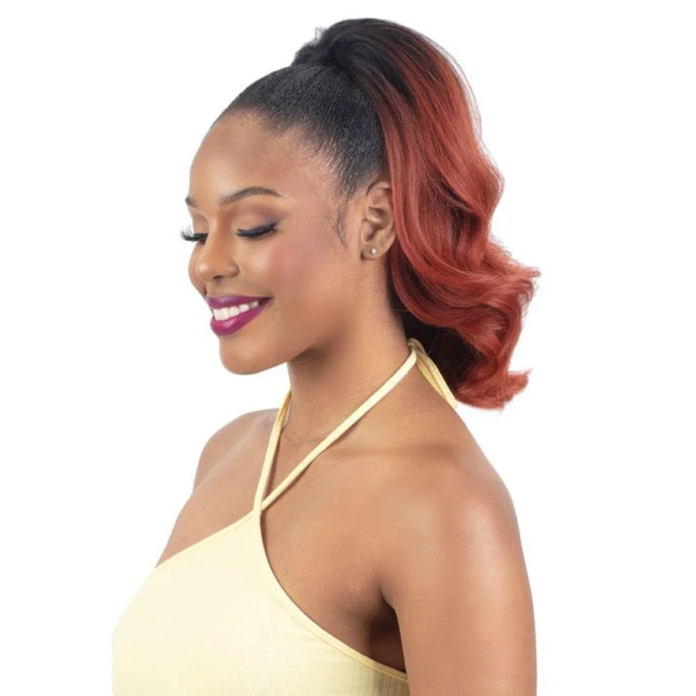 FreeTress Equal Organique Lite Drawstring Ponytail - Misty Wave 14