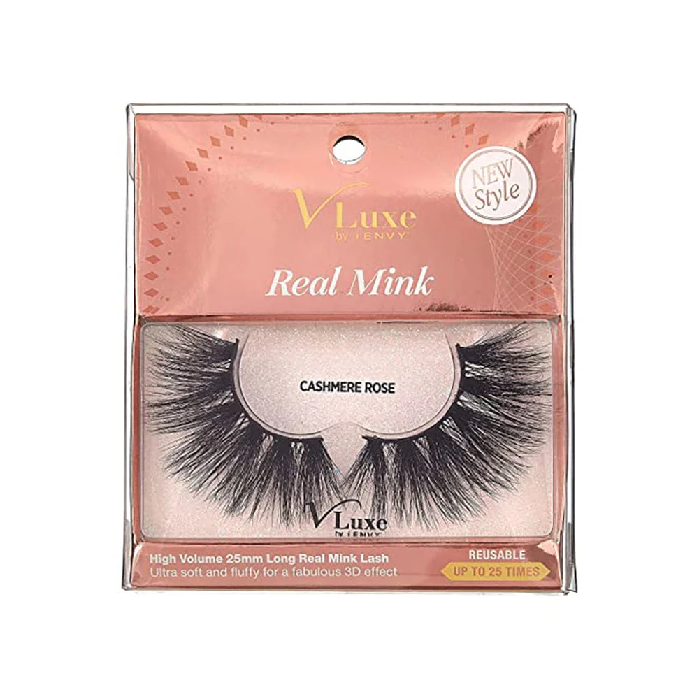 V Luxe by iENVY Real Mink Lashes - Cashmere Rose