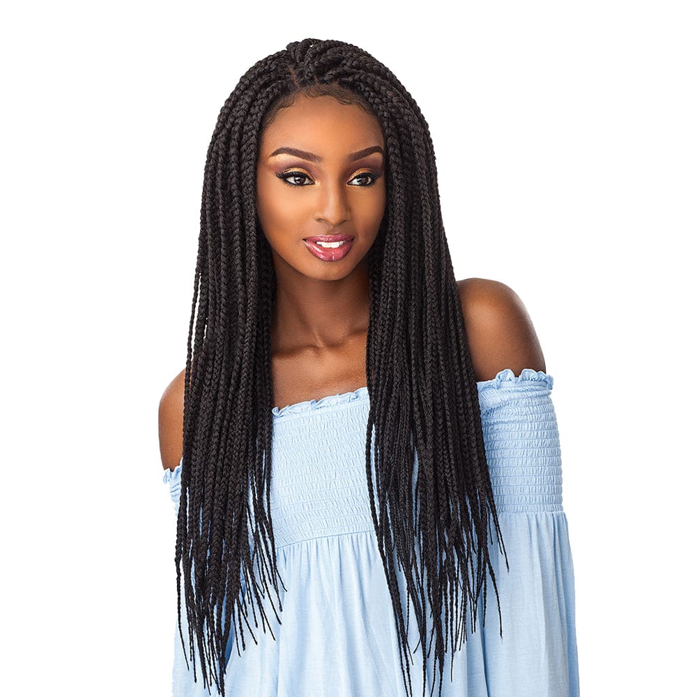 Sensationnel Cloud 9 4x4 Swiss Lace Wig - Box Braid Large