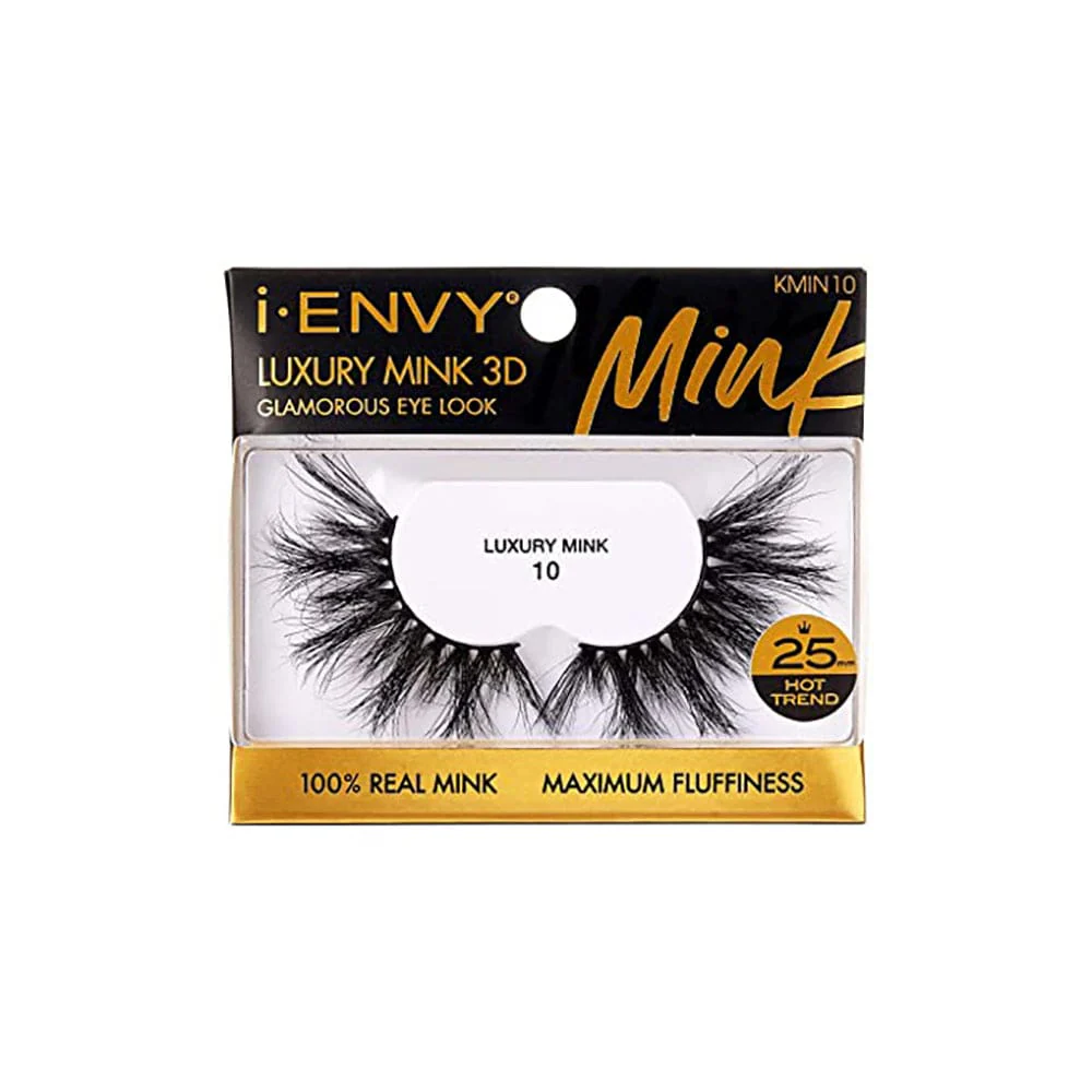 i-Envy Luxury Mink 3D Eyelashes - KMIN10