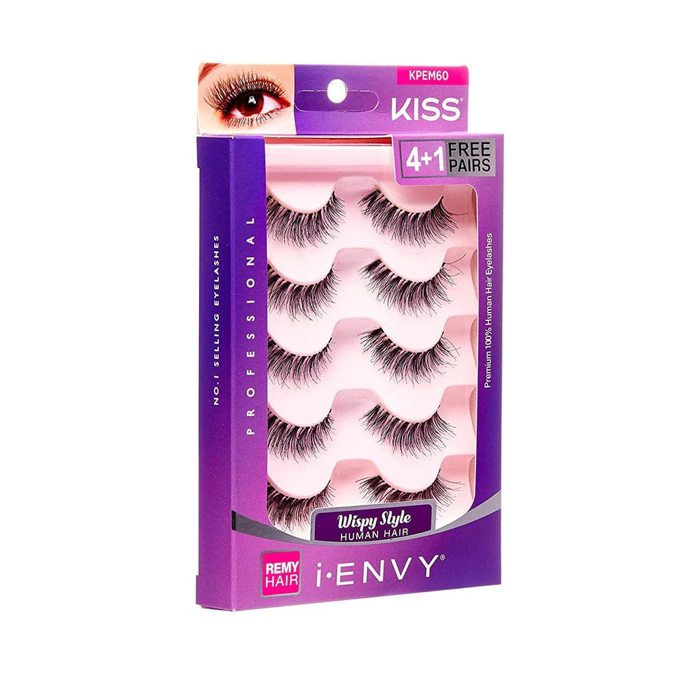 iENVY So Wispy Remy Hair Lashes - KPEM60