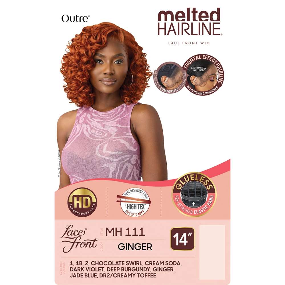 Outre Melted Hairline HD Lace Front Wig - MH 111