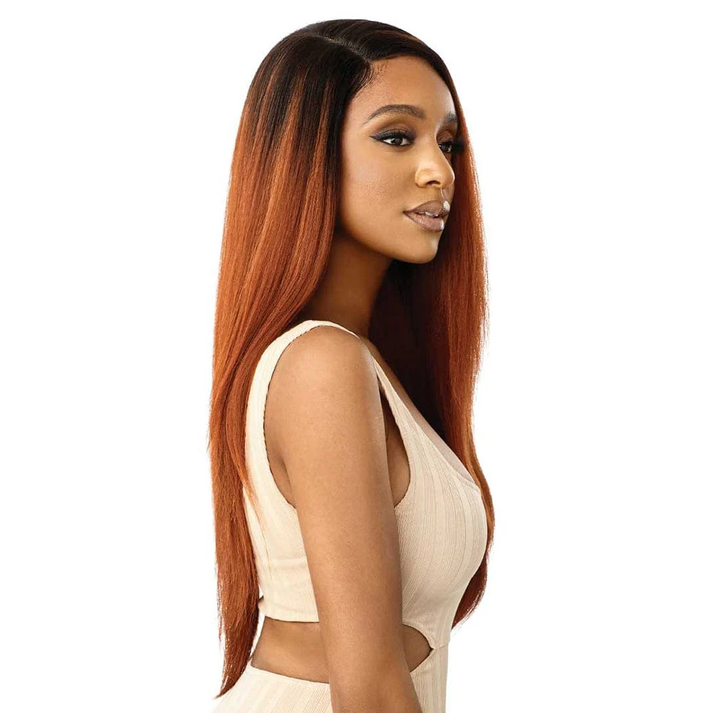 Outre Synthetic HD Transparent Lace Front Wig - Elowin