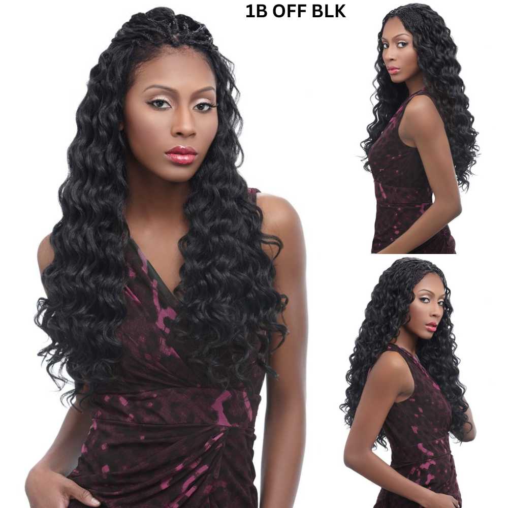 Harlem125 Kima Synthetic Crochet Braiding Hair - Ocean Wave 20