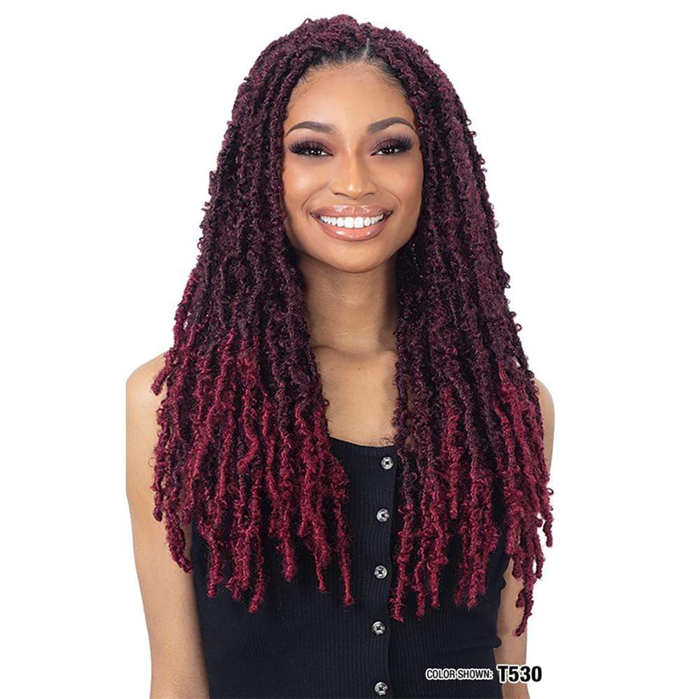 FreeTress Synthetic Crochet Hair - Butterfly Loc 18