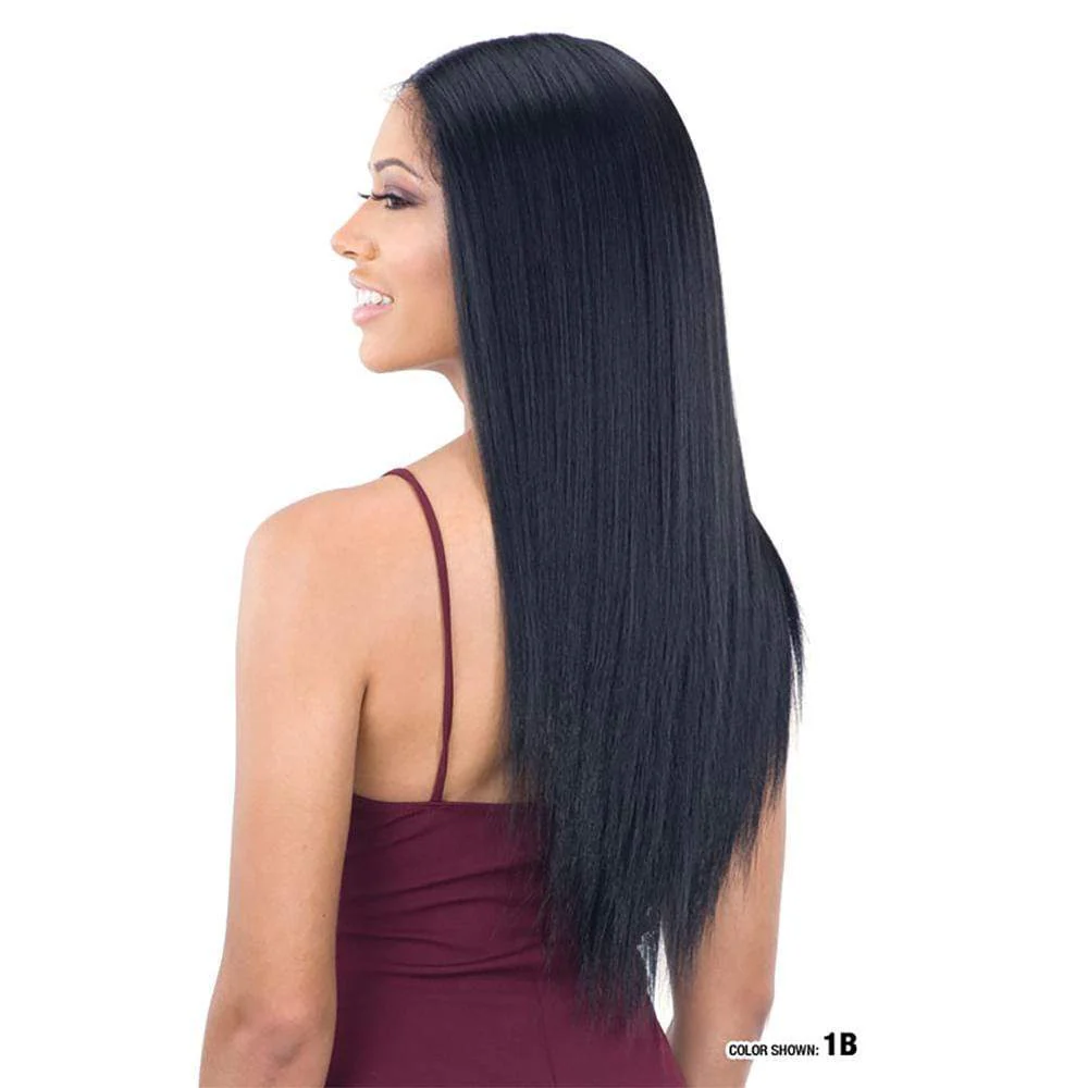 Organique Synthetic Lace Front Wig - Light Yaky Straight 24