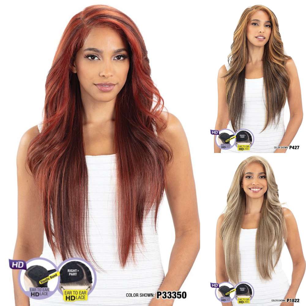 Shake-N-Go Snatched Glueless HD Lace Part Wig - Blaze