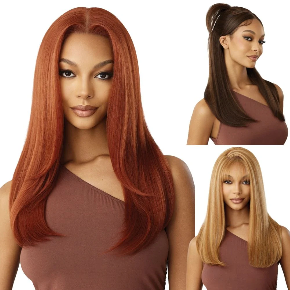 Outre 5x5 HD Lace Closure Wig - HHB-Natural Yaki 22