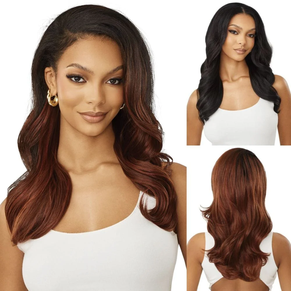 Outre Quick Weave Synthetic Half Wig - Hazel