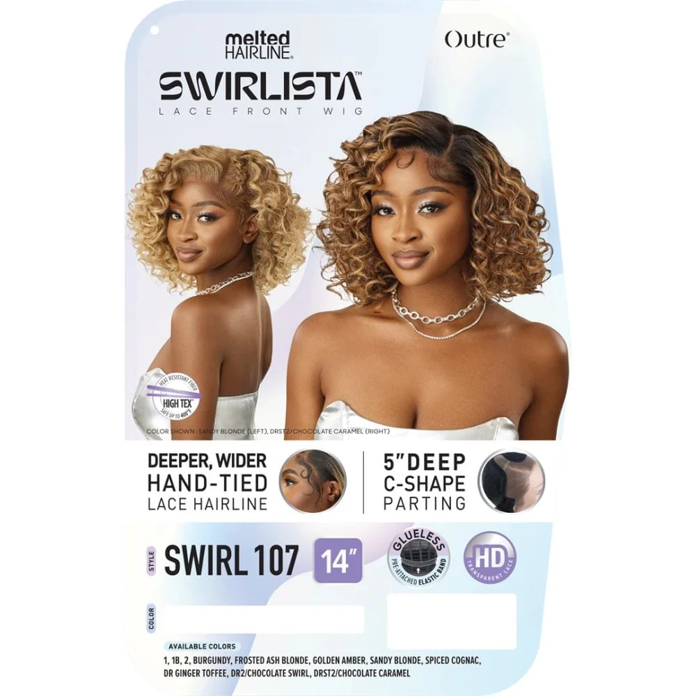 Outre Melted Hairline Swirlista HD Lace Front Wig - Swirl 107