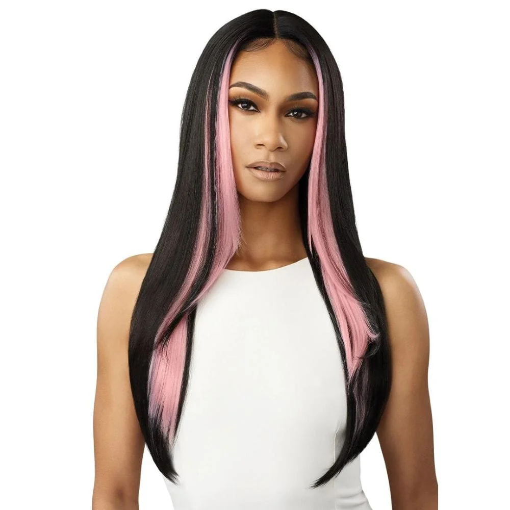 Outre Synthetic Color Bomb Lace Front Wig - Chandice