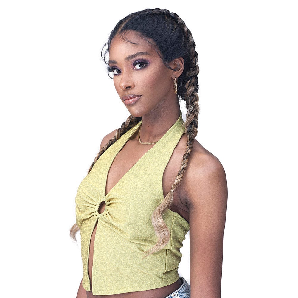 Bobbi Boss Synthetic Boss Lace Wig - MLF627 Dutch Braid