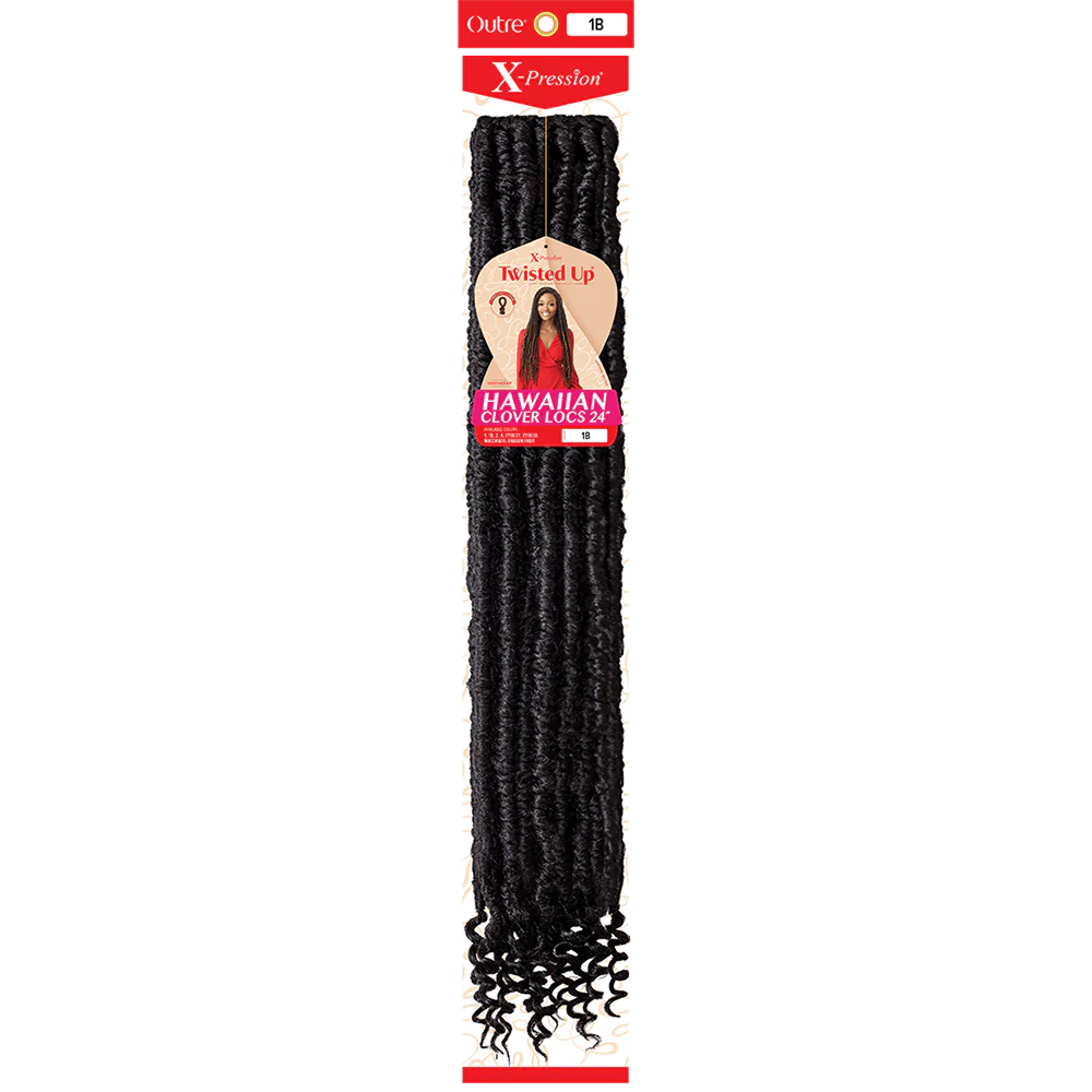 Outre X-Pression Twisted Up Crochet Hair - Hawaiian Clover Locs 24