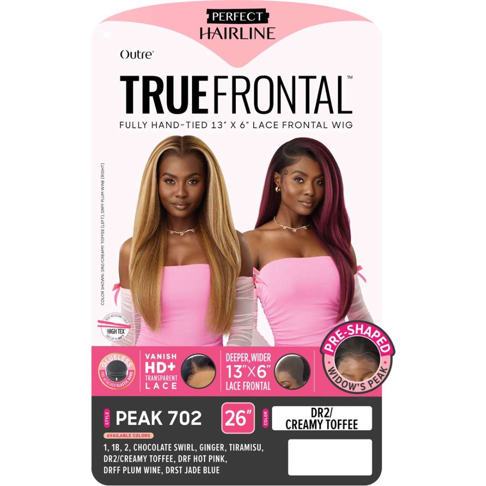 Outre Perfect Hairline True Frontal 13X6 Lace Frontal Wig - Peak 702
