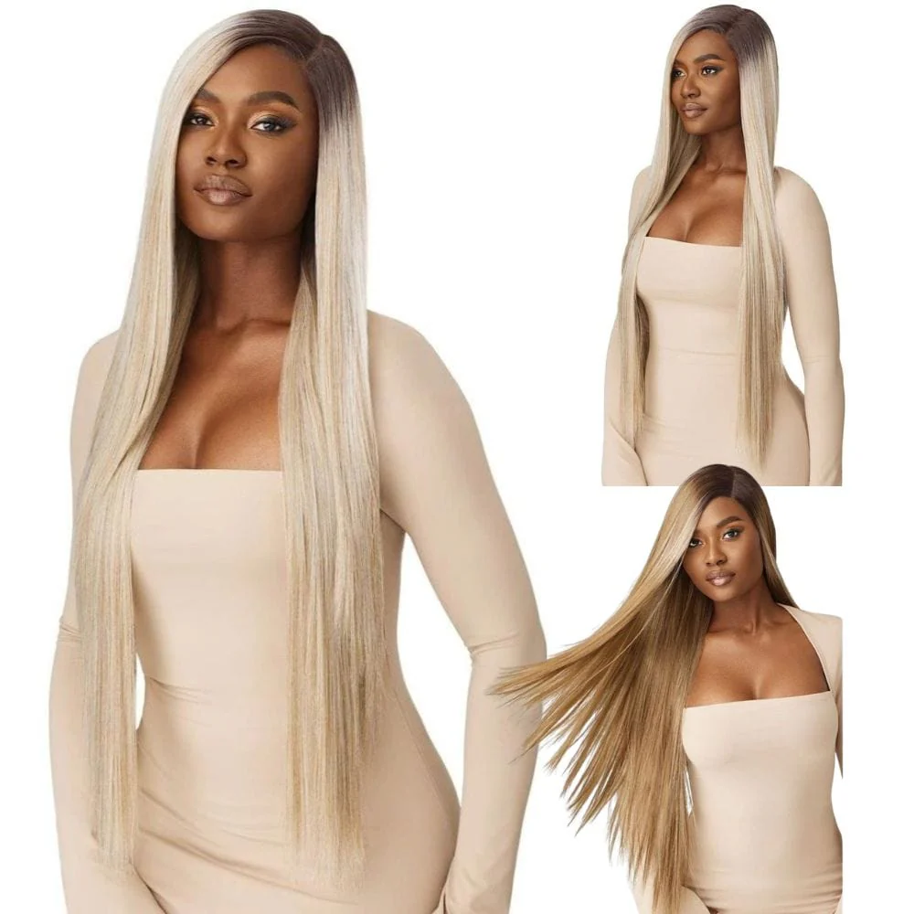 Outre Synthetic SleekLay Part Lace Front Wig - Korai