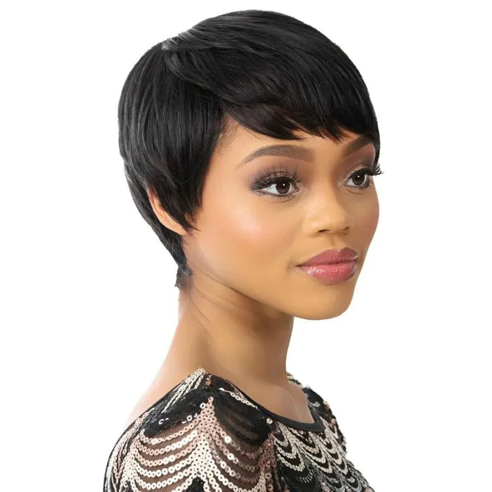 It's A Wig! Nutique It's A Cap Weave Human Hair Wig - HH Donica