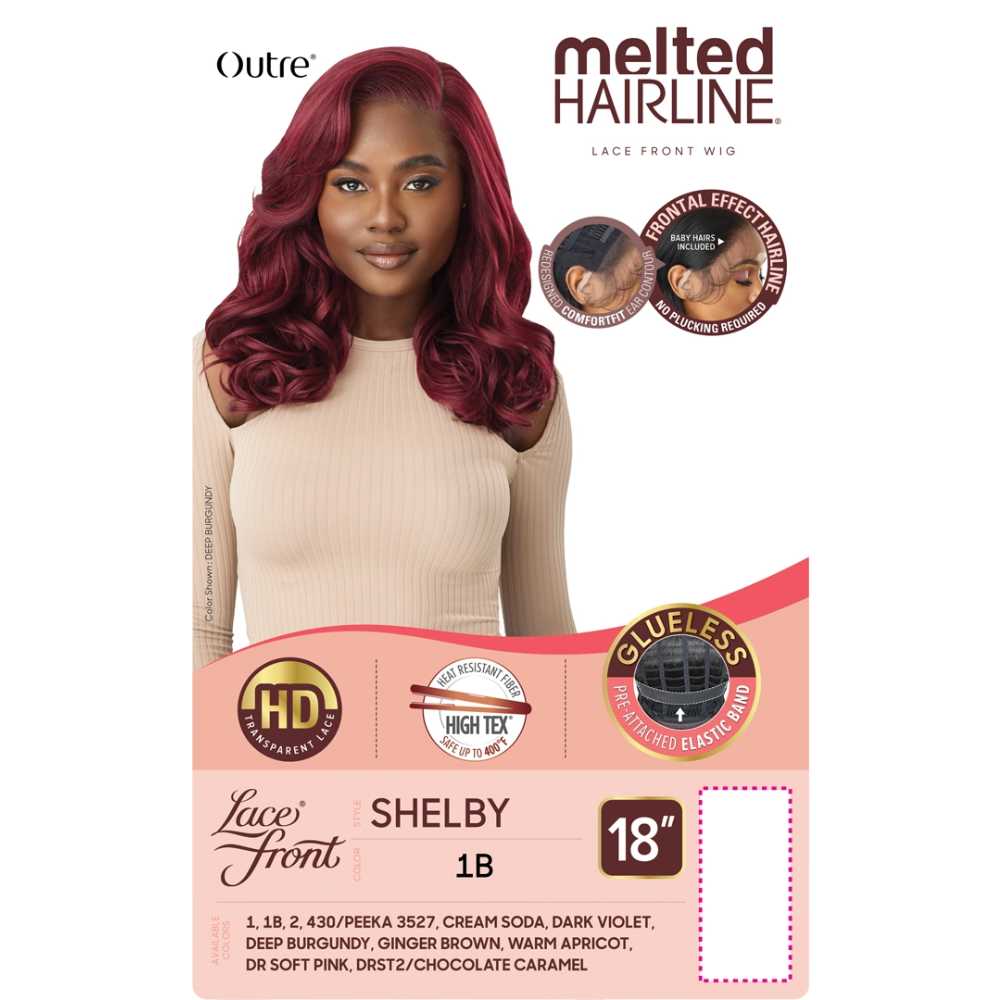 Outre Melted Hairline Synthetic Lace Front Wig - Shelby