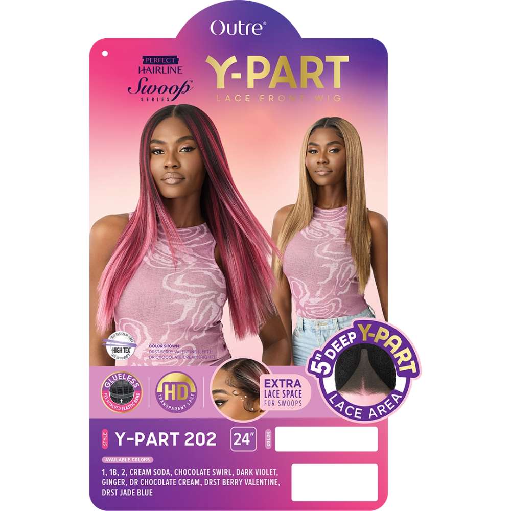 Outre Perfect Hairline Swoop Series Lace Front Wig - Y-Part 202