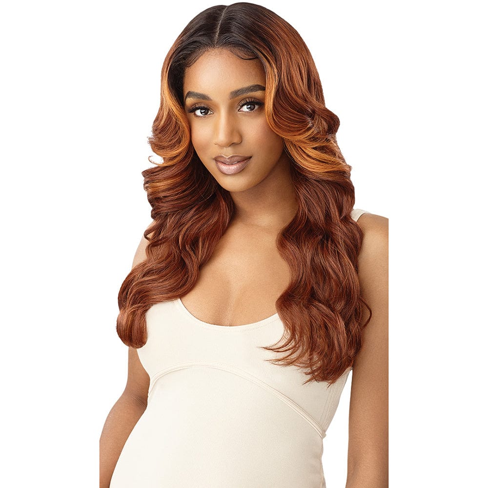 Outre Synthetic SleekLay Part Lace Front Wig - Analia
