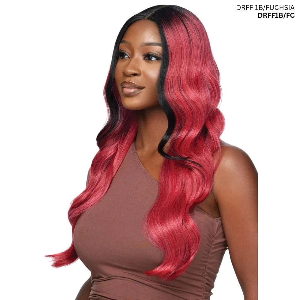 Outre Synthetic Color Bomb Lace Front Wig - Honor