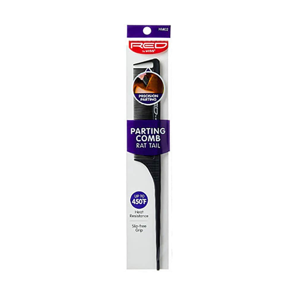 Red by KISS Heat Resistant Parting Rat Tail Comb (HM02)