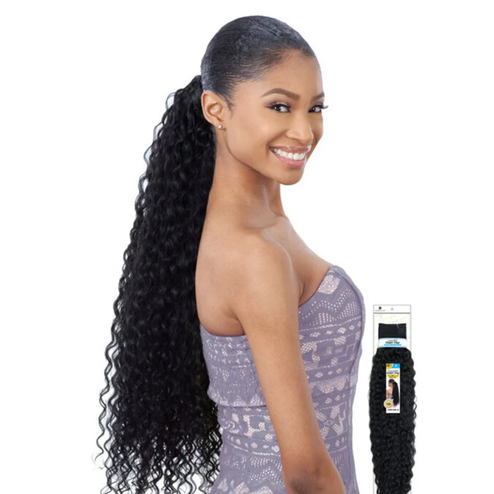 Organique Pony Pro Wrap-Around Ponytail - Super Curl 32